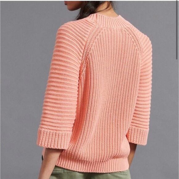 NWT Maeve Mackenzie Coral Orange Sweater XL - Picture 2 of 10